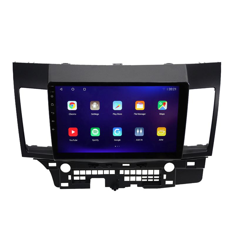 10 inch Android 13 Touchscreen Apple Carplay Android Auto Mirrorlink Bluetooth GPS Navigation For 2008-2017 Mitsubishi Lancer