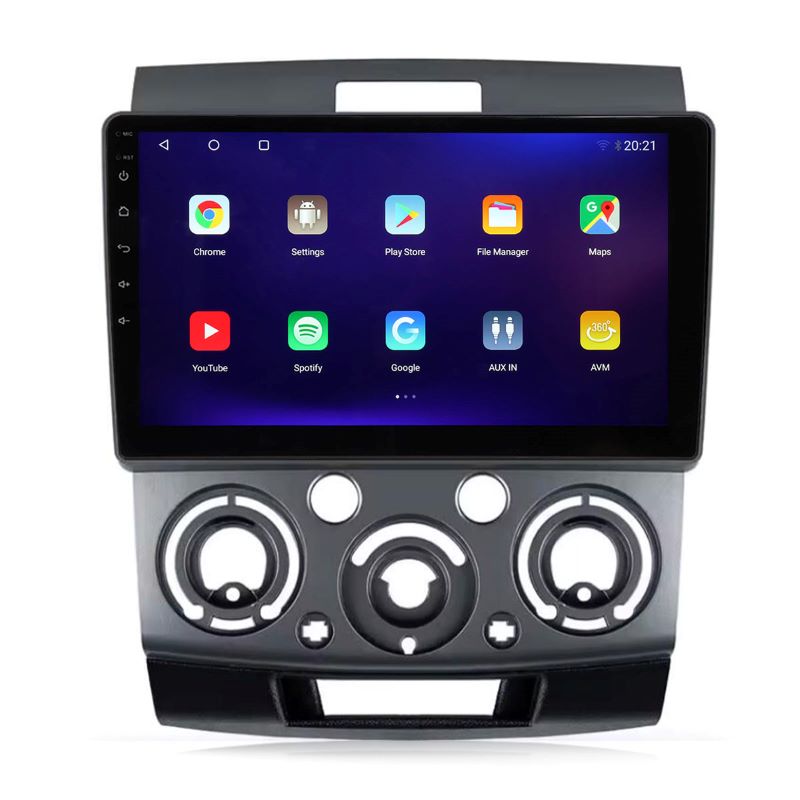 Touchscreen Android 13 Qualcomm Autoradio Apple Carplay Android Auto Mirrorlink GPS Navigation Für 2006-2010 Ford Expedition / Ford Ranger / Madza BT-50