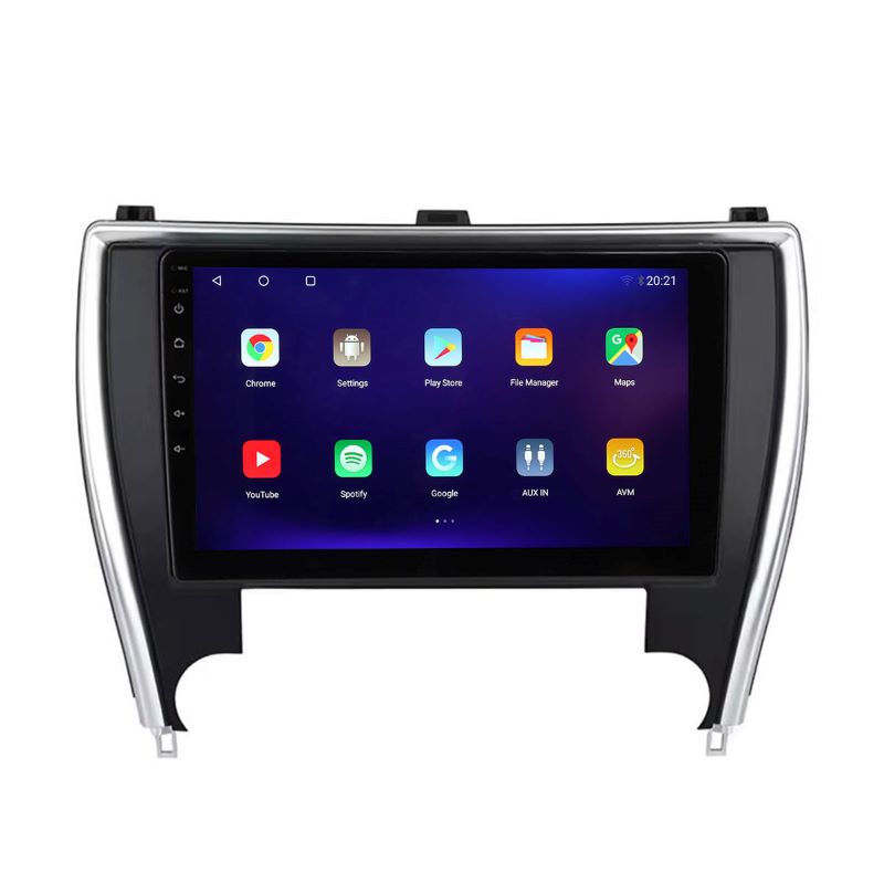 10 inch Android 13 Touchscreen Apple Carplay Android Auto Mirrorlink Bluetooth GPS Navigation For 2015-2017 Toyota Camry