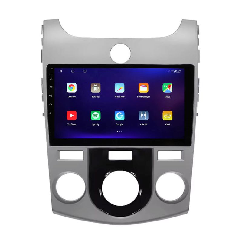 9 inch Android 13 Touchscreen Apple Carplay Android Auto Mirrorlink Bluetooth GPS Navigation For 2009-2012 Kia Forte