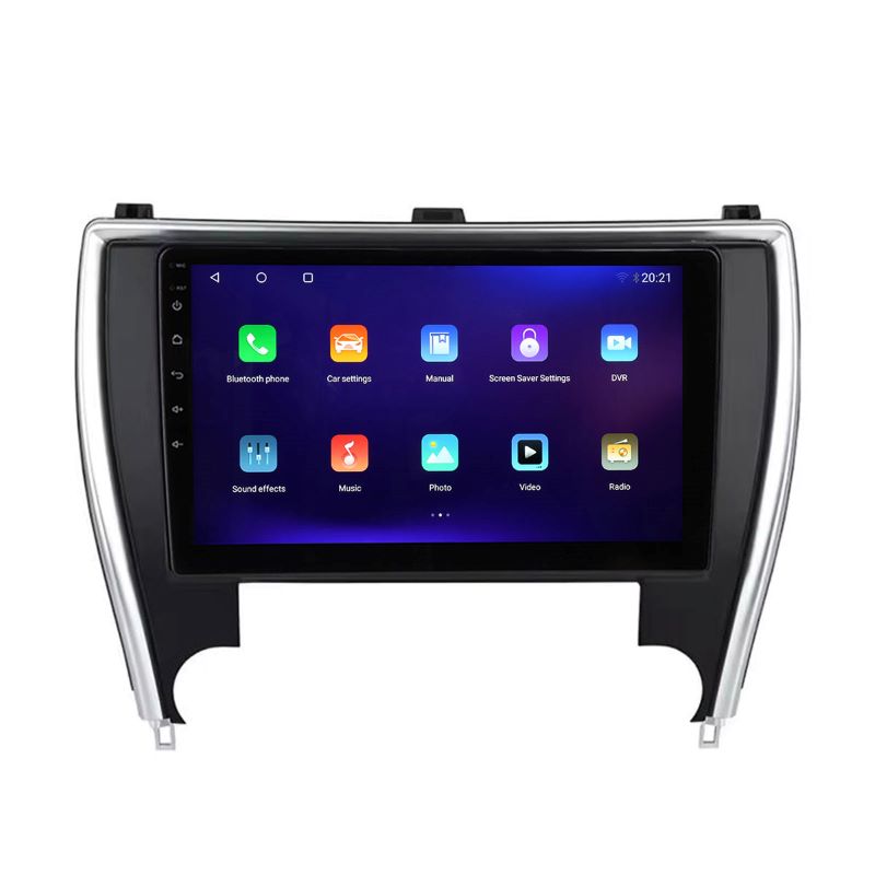 10 inch Android 13 Touchscreen Apple Carplay Android Auto Mirrorlink Bluetooth GPS Navigation For 2015-2017 Toyota Camry