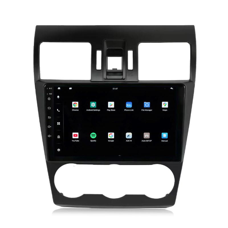 Für 2016-2018 Subaru Forester WRX 9 Zoll Touchscreen Android 13 Qualcomm Autoradio Apple Carplay Android Auto Mirrorlink GPS Navigation