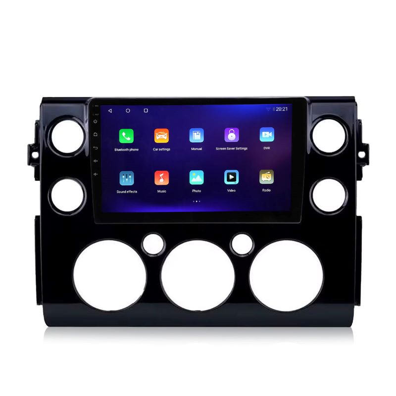 9 inch Android 13 Touchscreen Apple Carplay Android Auto Mirrorlink Bluetooth GPS Navigation For 2007-2018 Toyota FJ Cruiser