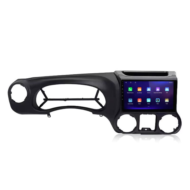 10.1 inch Android 13 Touchscreen Apple Carplay Android Auto Mirrorlink Bluetooth GPS Navigation For 2015-2017 LHD Jeep Wrangler