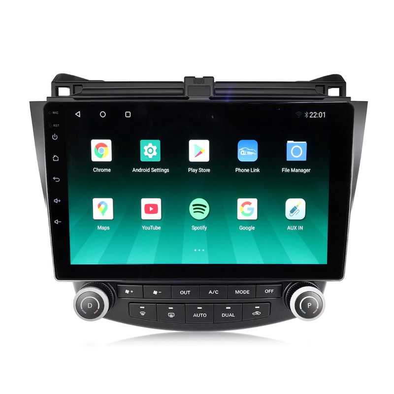 Android 13 Qualcomm Car Radio GPS Navigation Bluetooth 4+64G Head Unit for 2003-2007 Honda Accord