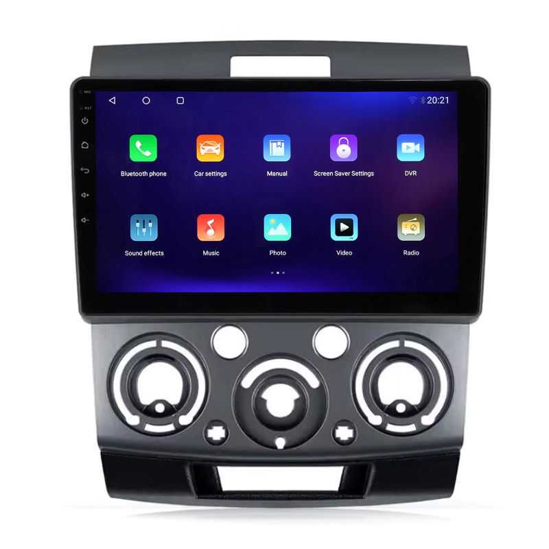 Touchscreen Android 13 Qualcomm Autoradio Apple Carplay Android Auto Mirrorlink GPS Navigation Für 2006-2010 Ford Expedition / Ford Ranger / Madza BT-50