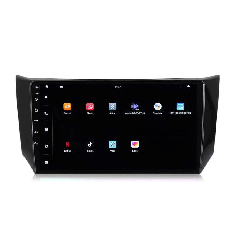 10 inch Android 13 Touchscreen Apple Carplay Android Auto Mirrorlink Bluetooth GPS Navigation For 2012-2017 Nissan Sylphy