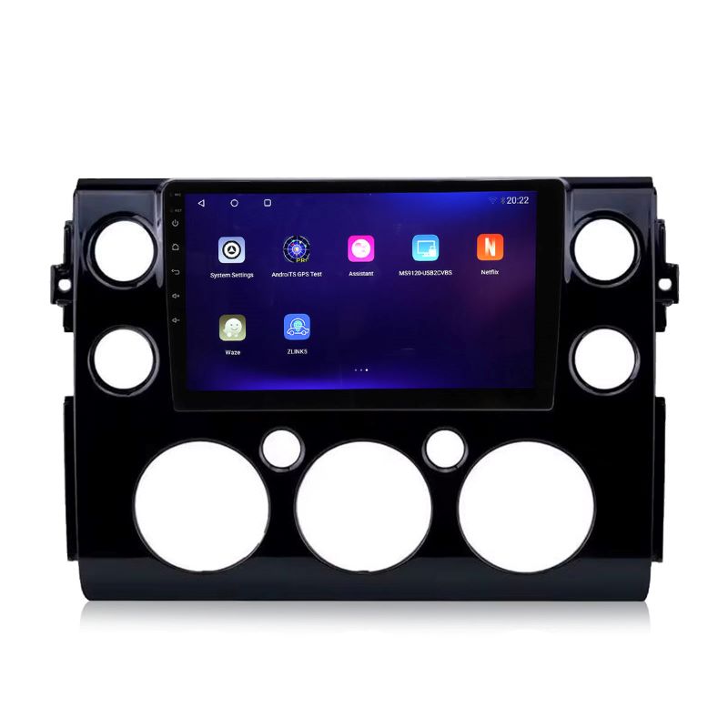 9 inch Android 13 Touchscreen Apple Carplay Android Auto Mirrorlink Bluetooth GPS Navigation For 2007-2018 Toyota FJ Cruiser