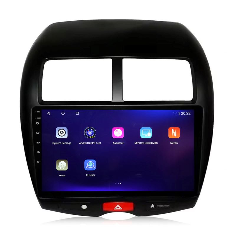 10 inch Android 13 Touchscreen Apple Carplay Android Auto Mirrorlink Bluetooth GPS Navigation For 2007-2017 Mitsubishi ASX Outlander Sport