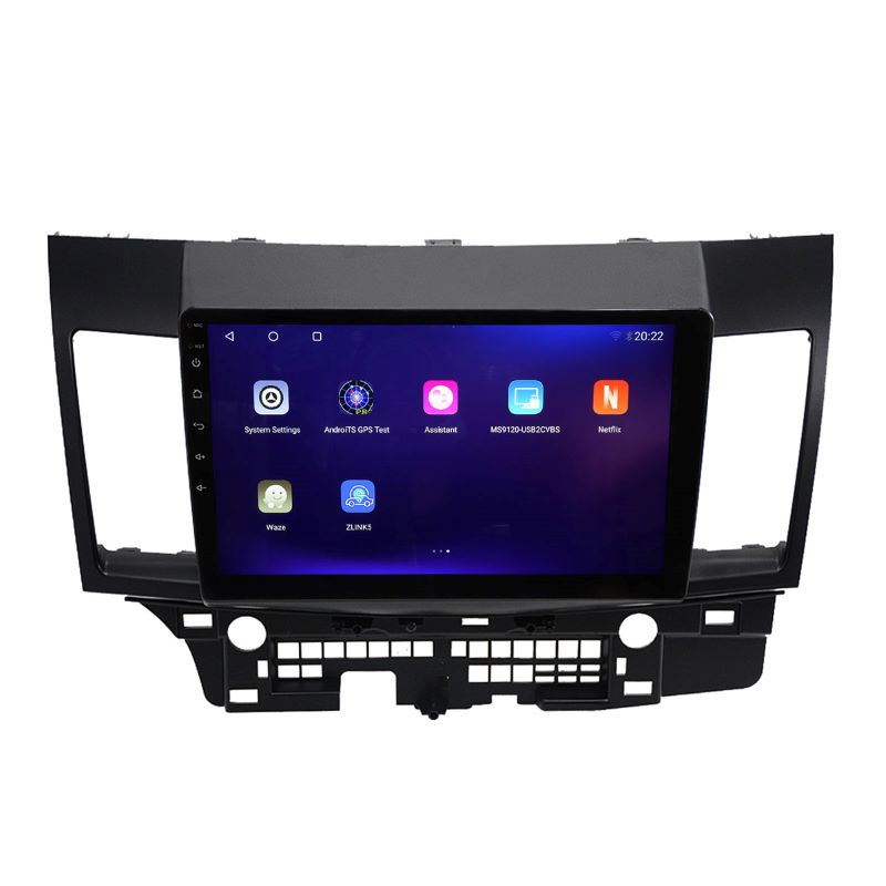 10 inch Android 13 Touchscreen Apple Carplay Android Auto Mirrorlink Bluetooth GPS Navigation For 2008-2017 Mitsubishi Lancer
