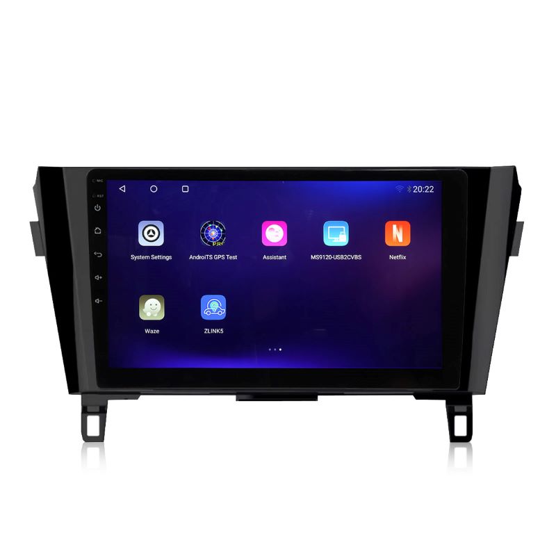 10 inch Android 13 Touchscreen Apple Carplay Android Auto Mirrorlink Bluetooth GPS Navigation For 2014-2015 Nissan X-Trail Qashqai