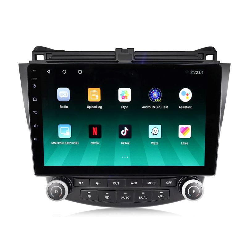 Android 13 Qualcomm Car Radio GPS Navigation Bluetooth 4+64G Head Unit for 2003-2007 Honda Accord