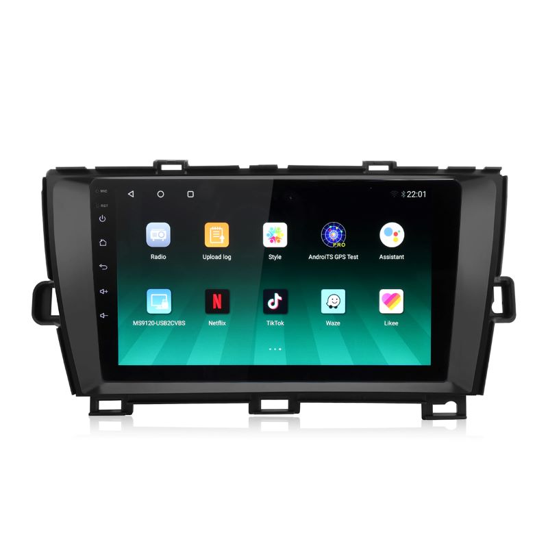 Für 2010-2015 Toyota Prius 9 Zoll Touchscreen Android 13 Qualcomm Autoradio Apple Carplay Android Auto Mirrorlink GPS Navigation
