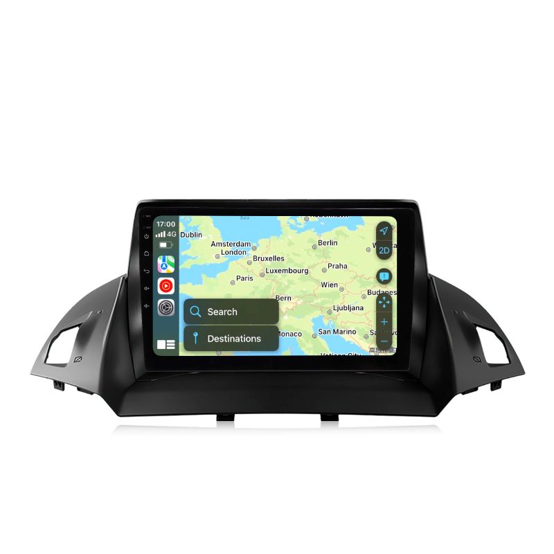 9 inch Android 13 Touchscreen Apple Carplay Android Auto Mirrorlink Bluetooth GPS Navigation For 2013 Ford Kuga