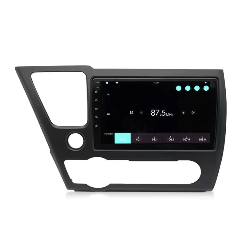 9 inch Android 13 Touchscreen Apple Carplay Android Auto Mirrorlink Bluetooth GPS Navigation For 2014-2015 Honda Civic