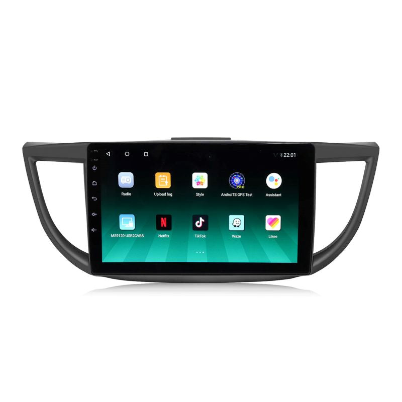 10 inch Touchscreen Android 13 Qualcomm Car Radio Apple Carplay Android Auto Mirrorlink GPS Navigation For 2012-2016 Honda CRV