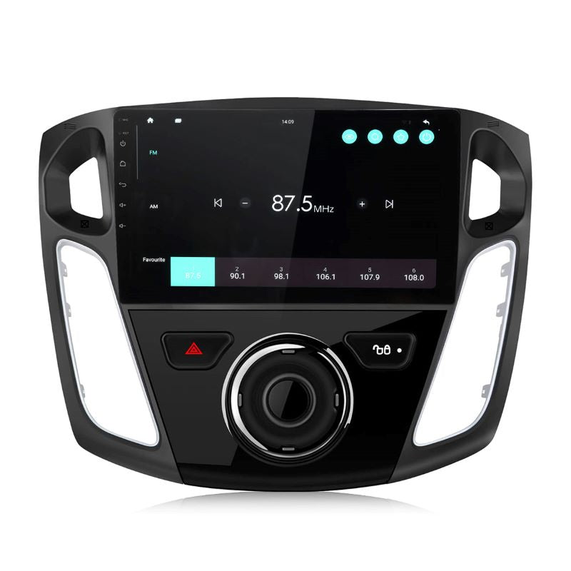 9 inch Touchscreen Android 13 Qualcomm Car Radio Apple Carplay Android Auto Mirrorlink GPS Navigation For 2012-2017 Ford Focus