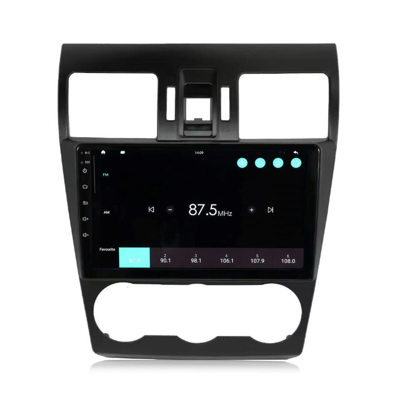 Für 2016-2018 Subaru Forester WRX 9 Zoll Touchscreen Android 13 Qualcomm Autoradio Apple Carplay Android Auto Mirrorlink GPS Navigation