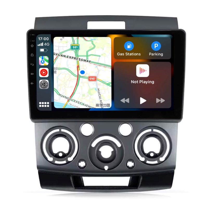 Touchscreen Android 13 Qualcomm Autoradio Apple Carplay Android Auto Mirrorlink GPS Navigation Für 2006-2010 Ford Expedition / Ford Ranger / Madza BT-50