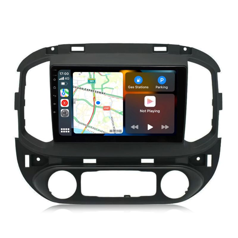 9 inch Android 13 Touchscreen Apple Carplay Android Auto Mirrorlink Bluetooth GPS Navigation For 2015 Chevrolet Colorado GMC Canyon