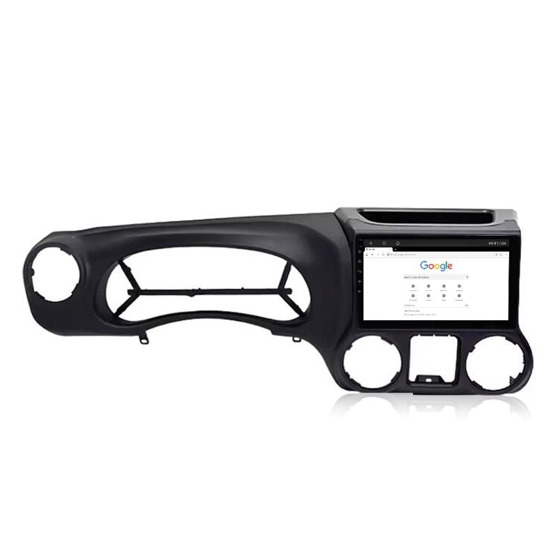 10.1 inch Android 13 Touchscreen Apple Carplay Android Auto Mirrorlink Bluetooth GPS Navigation For 2015-2017 LHD Jeep Wrangler