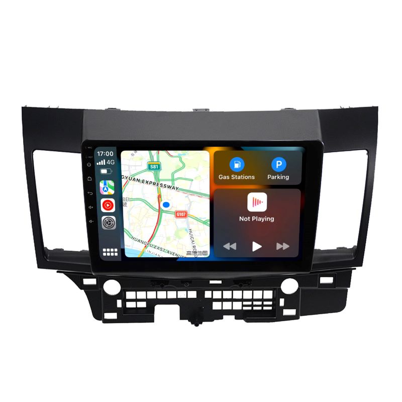 10 inch Android 13 Touchscreen Apple Carplay Android Auto Mirrorlink Bluetooth GPS Navigation For 2008-2017 Mitsubishi Lancer