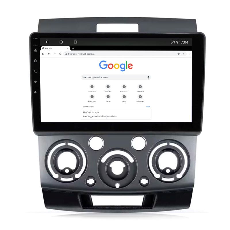 Touchscreen Android 13 Qualcomm Autoradio Apple Carplay Android Auto Mirrorlink GPS Navigation Für 2006-2010 Ford Expedition / Ford Ranger / Madza BT-50