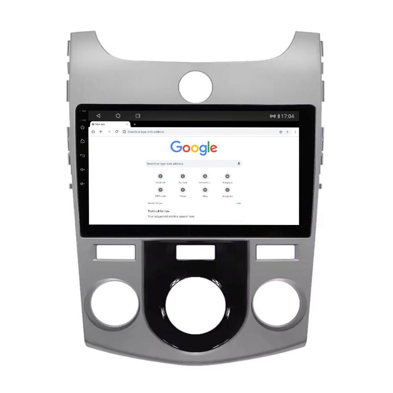 9 inch Android 13 Touchscreen Apple Carplay Android Auto Mirrorlink Bluetooth GPS Navigation For 2009-2012 Kia Forte