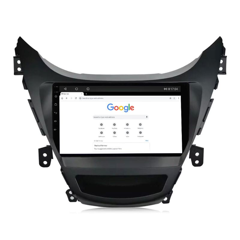 9 inch Android 13 Touchscreen Apple Carplay Android Auto Mirrorlink Bluetooth GPS Navigation For 2011-2013 Hyundai Elantra