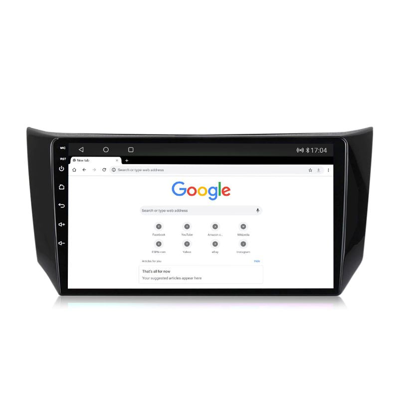 10 inch Android 13 Touchscreen Apple Carplay Android Auto Mirrorlink Bluetooth GPS Navigation For 2012-2017 Nissan Sylphy