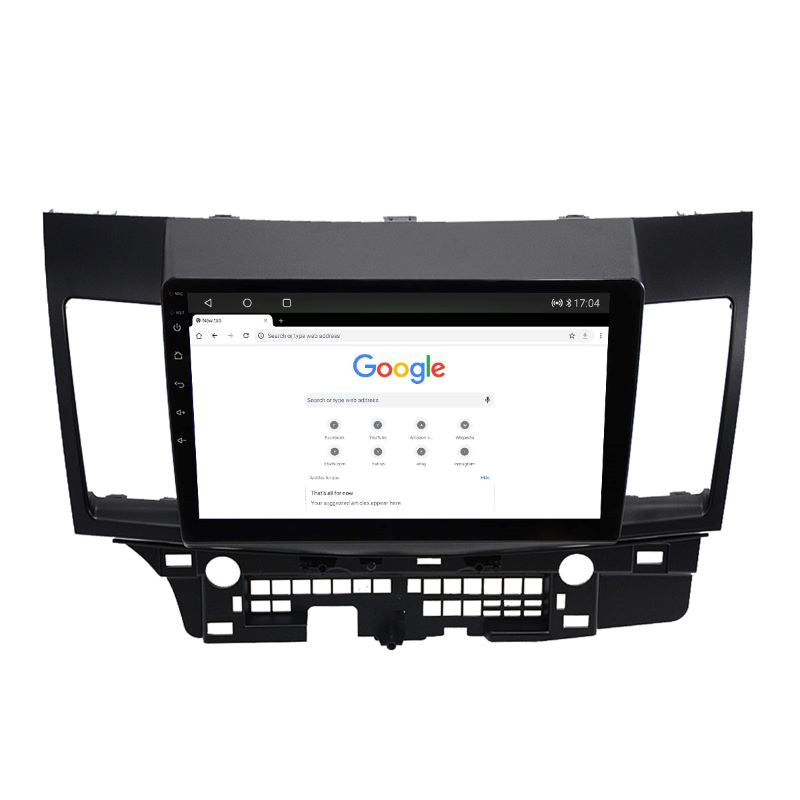 10 inch Android 13 Touchscreen Apple Carplay Android Auto Mirrorlink Bluetooth GPS Navigation For 2008-2017 Mitsubishi Lancer