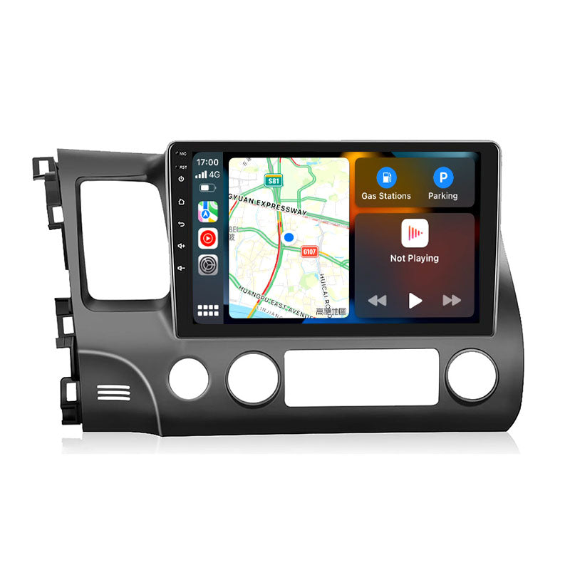 Für 2004-2011 Honda Civic Radio Android 13 Qualcomm Octa-core QLED GPS Navigation Bluetooth 4+64G Head Unit