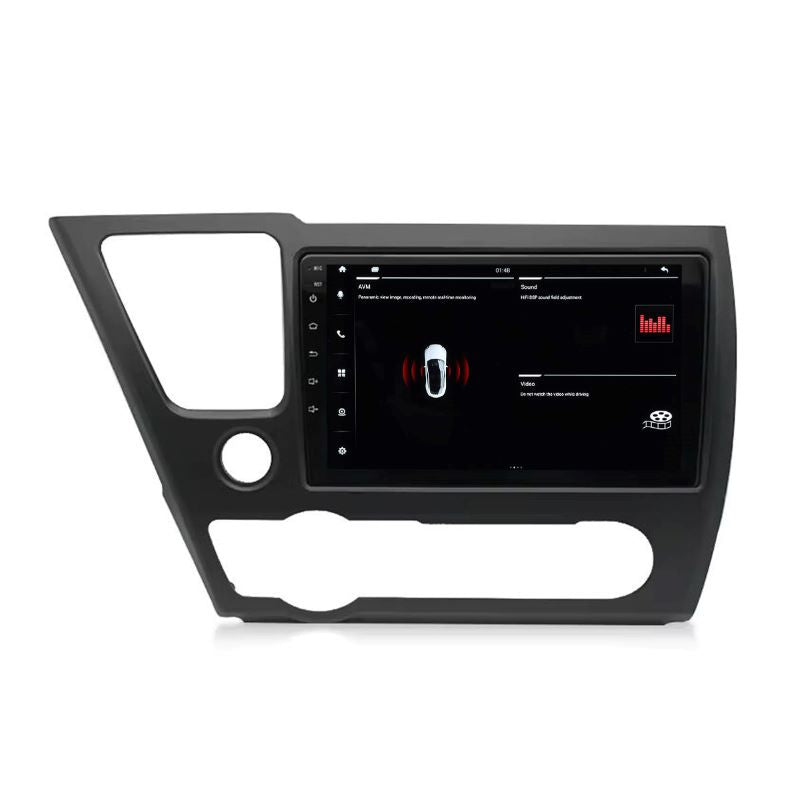 9 inch Android 13 Touchscreen Apple Carplay Android Auto Mirrorlink Bluetooth GPS Navigation For 2014-2015 Honda Civic