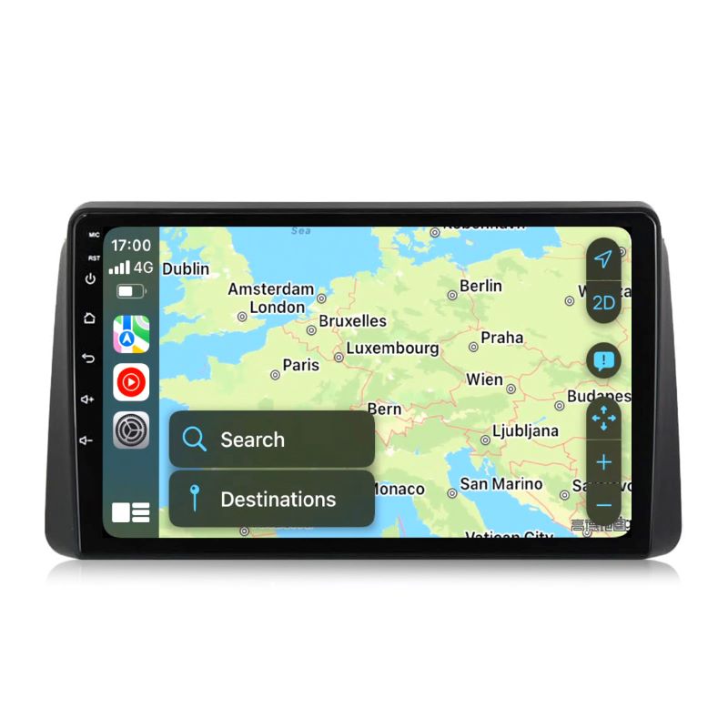 9 inch Android 13 Touchscreen Apple Carplay Android Auto Mirrorlink Bluetooth GPS Navigation For 2013-2016 Chrysler Grand Voyager