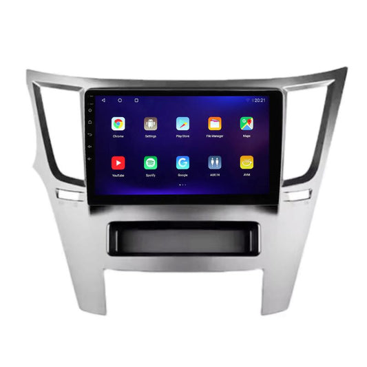 Für 2010+ Subaru Outback Legacy LHD Android 13 Qualcomm Autoradio 9 Zoll Touchscreen Apple Carplay Android Auto Mirrorlink GPS Navigation