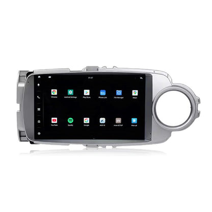 9 inch Android 13 Touchscreen Apple Carplay Android Auto Mirrorlink GPS Navigation For 2012-2017 Toyota Yaris