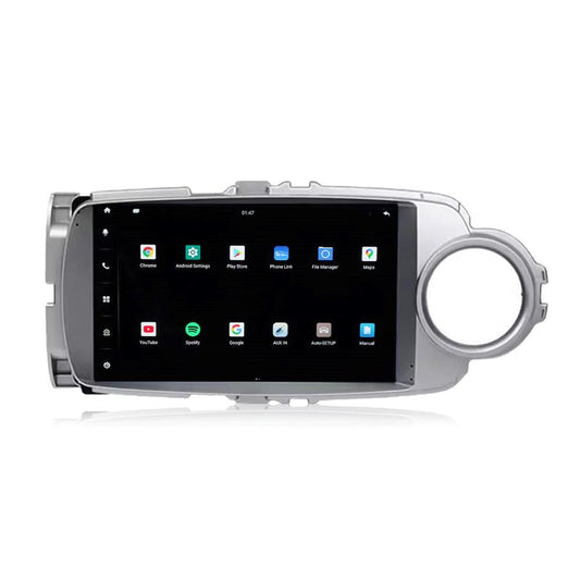 9 inch Android 13 Touchscreen Apple Carplay Android Auto Mirrorlink GPS Navigation For 2012-2017 Toyota Yaris