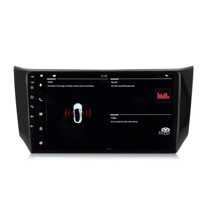 10 inch Android 13 Touchscreen Apple Carplay Android Auto Mirrorlink Bluetooth GPS Navigation For 2012-2017 Nissan Sylphy