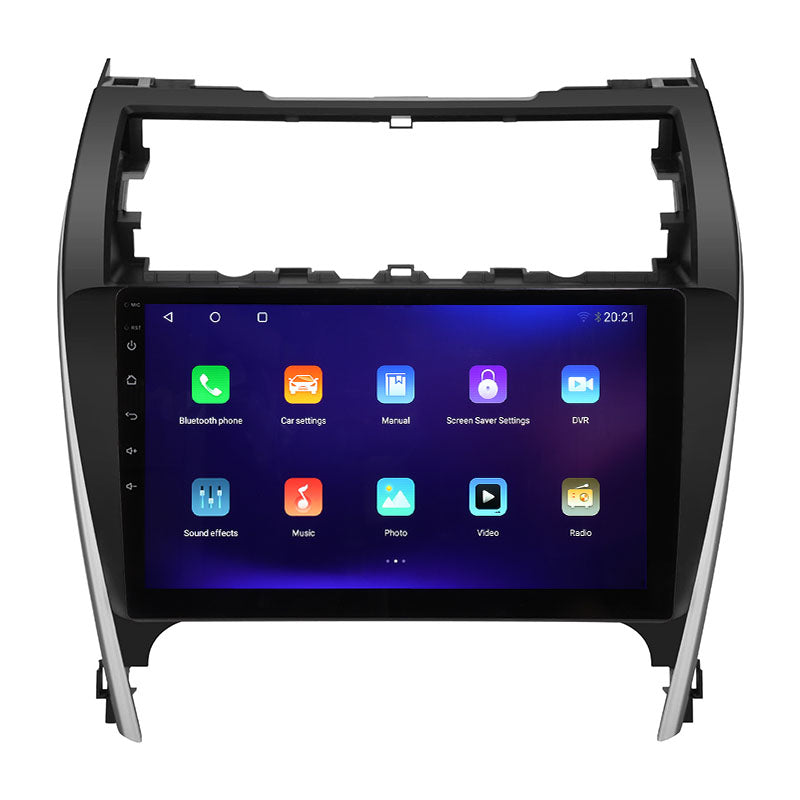 10 inch Touchscreen Android 13 Qualcomm Car Radio Apple Carplay Android Auto Mirrorlink GPS Navigation For 2012 Toyota Camry
