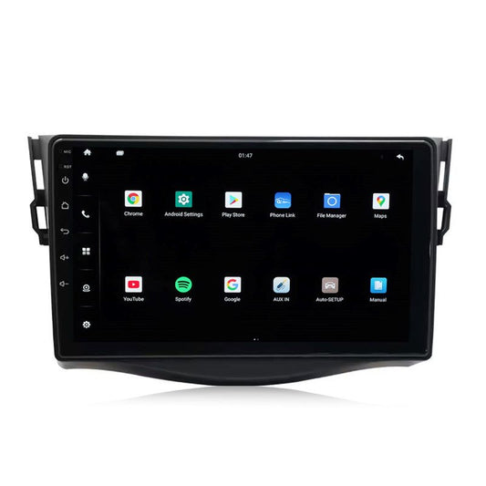9 Zoll Touchscreen Android 13 Qualcomm Autoradio Apple Carplay Android Auto Mirrorlink GPS Navigation Für 2006-2012 Toyota RAV4