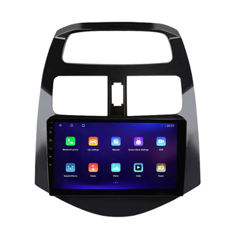 9 inch Android 13 Touchscreen Apple Carplay Android Auto Mirrorlink Bluetooth GPS Navigation For 2013-2015 Chevrolet Spark Beat Matiz Creative