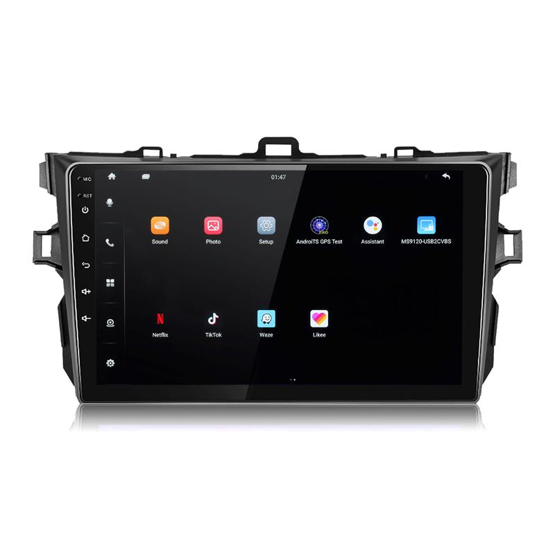 9 inch Android 13 Qualcomm Car Radio Apple Carplay Android Auto Wifi GPS Navigation Bluetooth For 2006-2012 Toyota Corolla