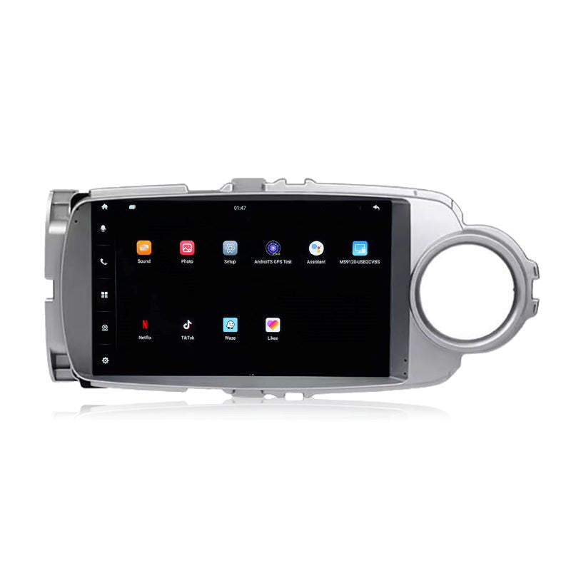 9 inch Android 13 Touchscreen Apple Carplay Android Auto Mirrorlink GPS Navigation For 2012-2017 Toyota Yaris