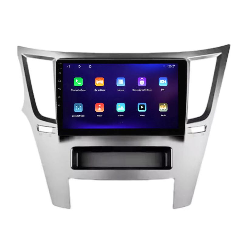 Für 2010+ Subaru Outback Legacy LHD Android 13 Qualcomm Autoradio 9 Zoll Touchscreen Apple Carplay Android Auto Mirrorlink GPS Navigation