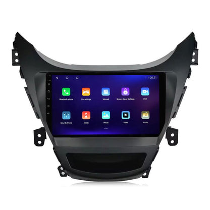 9 inch Android 13 Touchscreen Apple Carplay Android Auto Mirrorlink Bluetooth GPS Navigation For 2011-2013 Hyundai Elantra