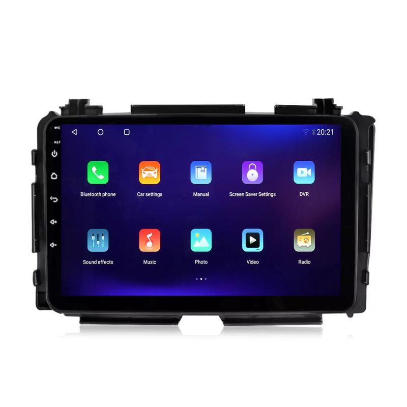 9 inch Android 13 Touchscreen Apple Carplay Android Auto Mirrorlink Bluetooth GPS Navigation For 2014-2019 Honda Vezel HR-V HRV