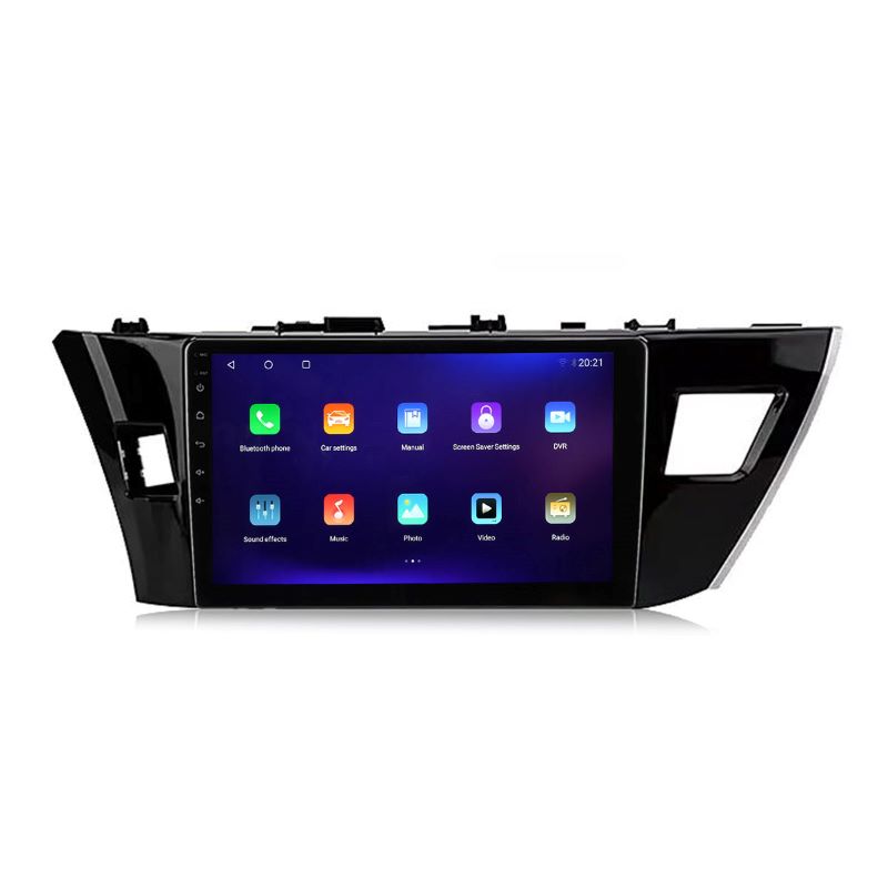 10 inch Android 13 Touchscreen Apple Carplay Android Auto Mirrorlink Bluetooth GPS Navigation For 2014-2016 Toyota Corolla