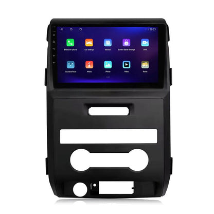 Für  2010 Ford F150 Auto mit hoher Ausstattung LHD Android 13 Qualcomm Autoradio 9 Zoll Touchscreen Apple Carplay Android Auto Mirrorlink GPS Navigation