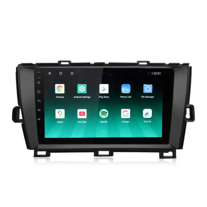 Für 2010-2015 Toyota Prius 9 Zoll Touchscreen Android 13 Qualcomm Autoradio Apple Carplay Android Auto Mirrorlink GPS Navigation