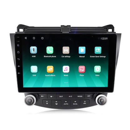 Android 13 Qualcomm Car Radio GPS Navigation Bluetooth 4+64G Head Unit for 2003-2007 Honda Accord